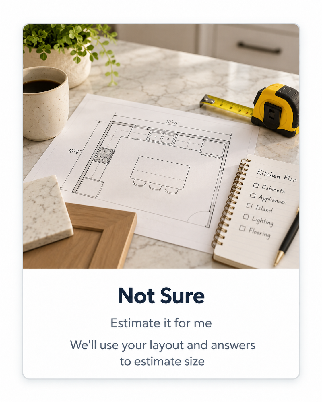Cabinet project planning layout