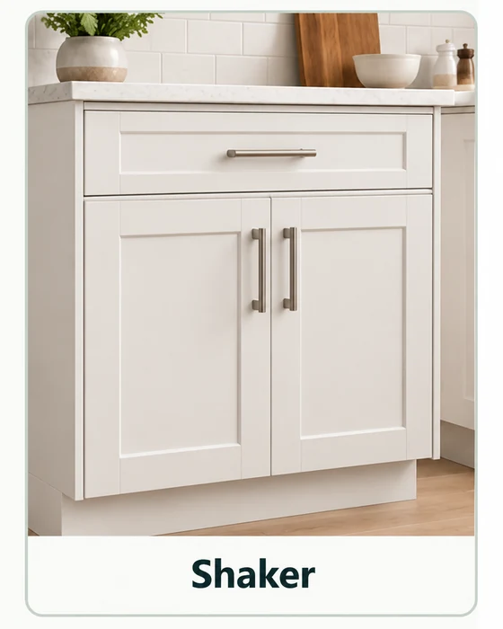 Shaker cabinet doors